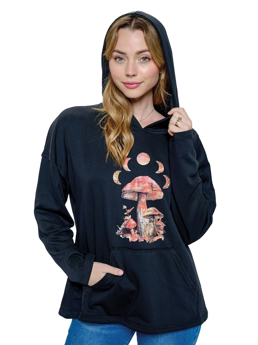 Cotton mushroom hoodie