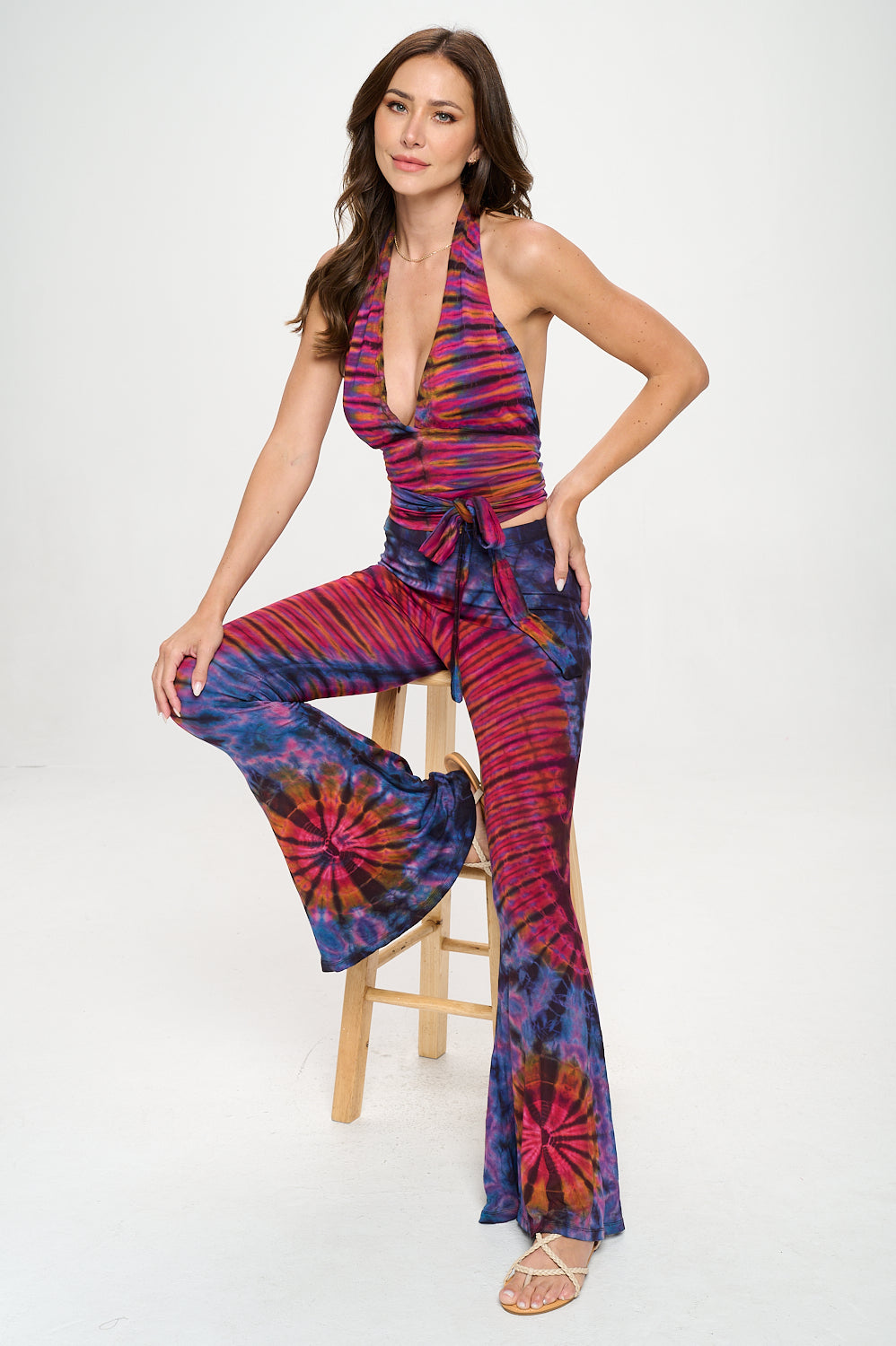 Bell Bottom Tie Dye pant