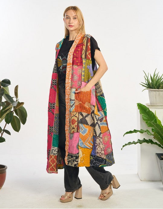 Kantha duster