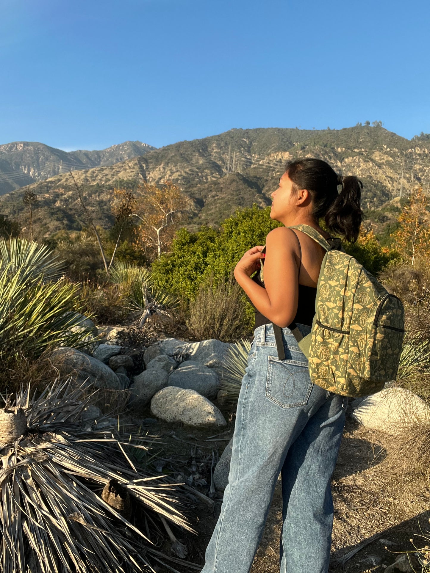 Mushroom large backpack