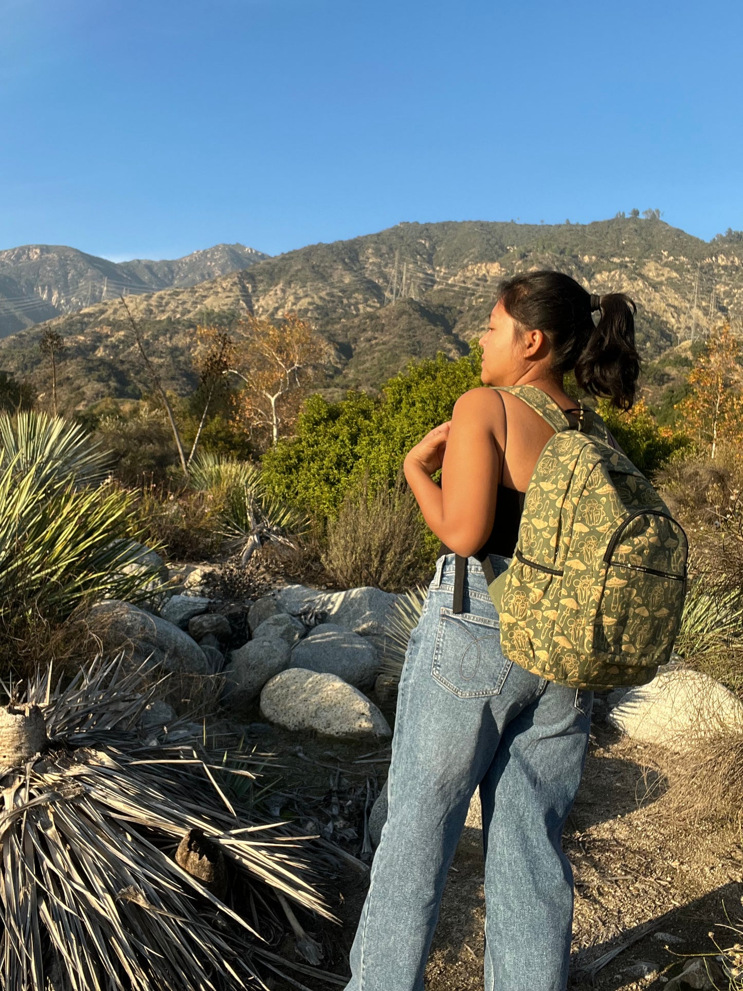Mushroom large backpack
