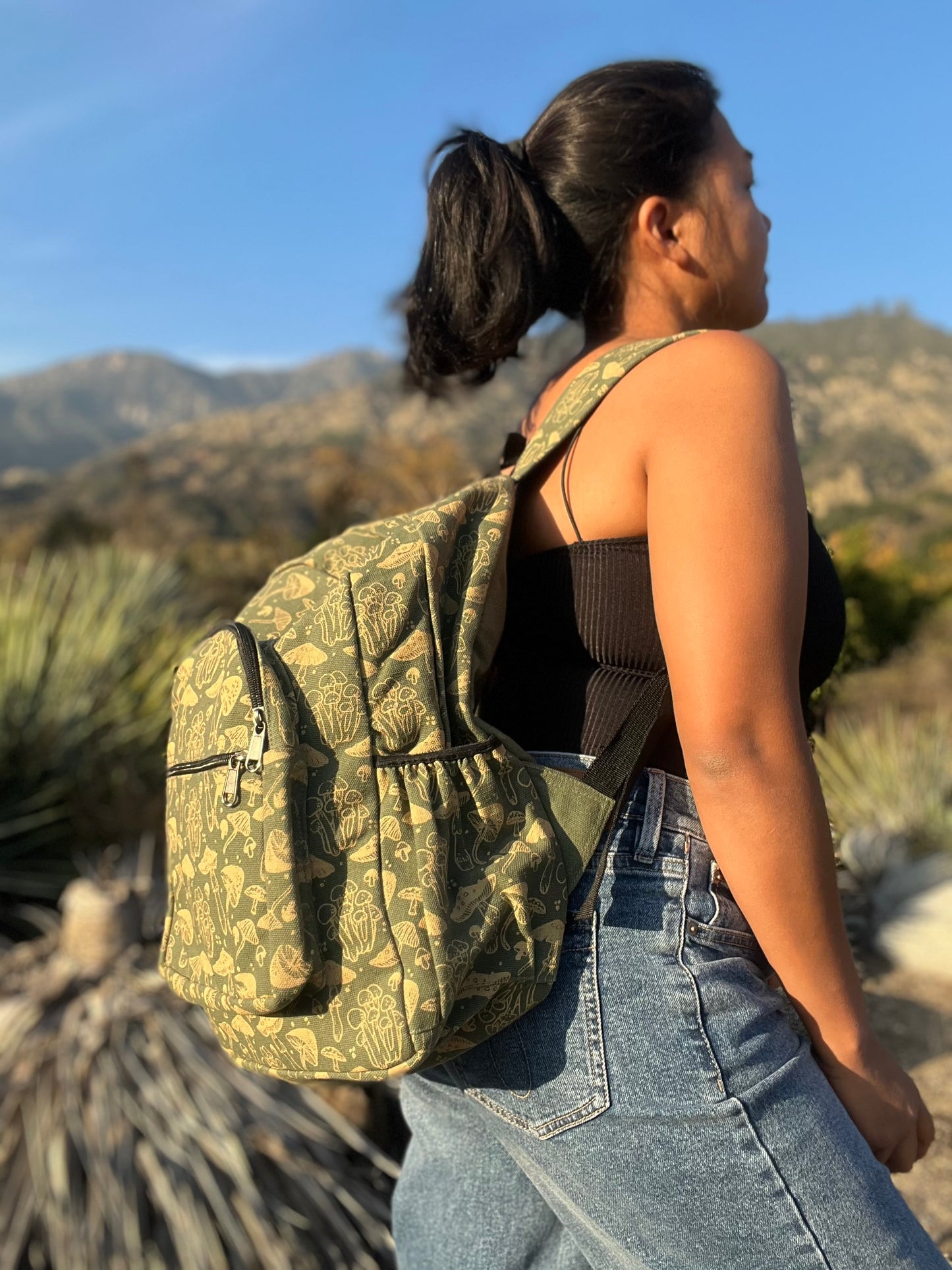 Mushroom large backpack