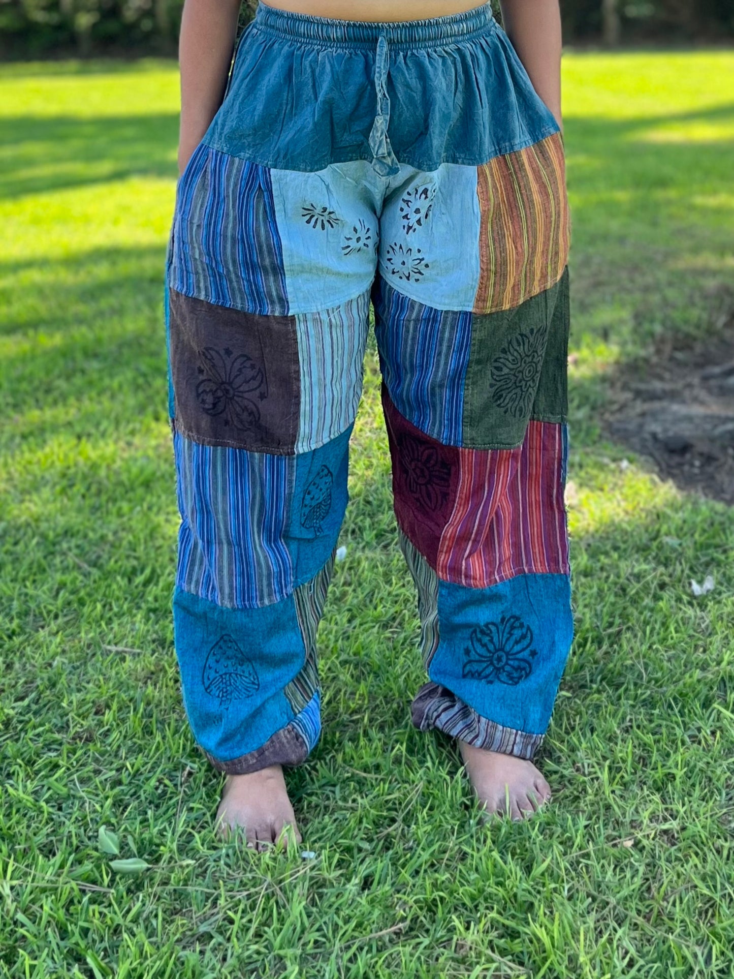 Cotton Patchworks pant
