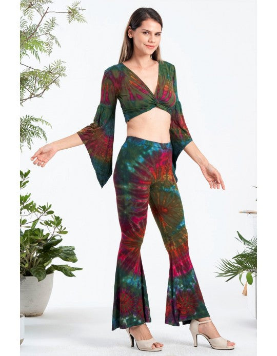 Bell Bottom Tie Dye pant