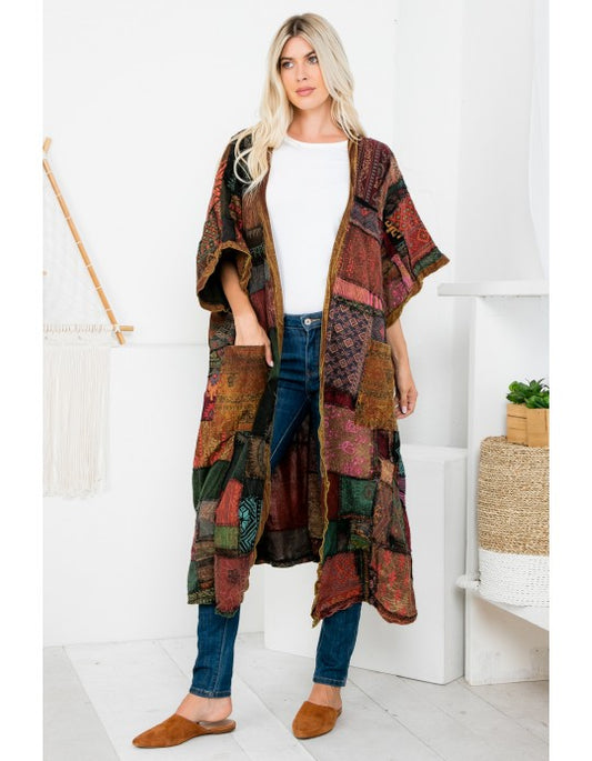 Patchworks Duster Jacket