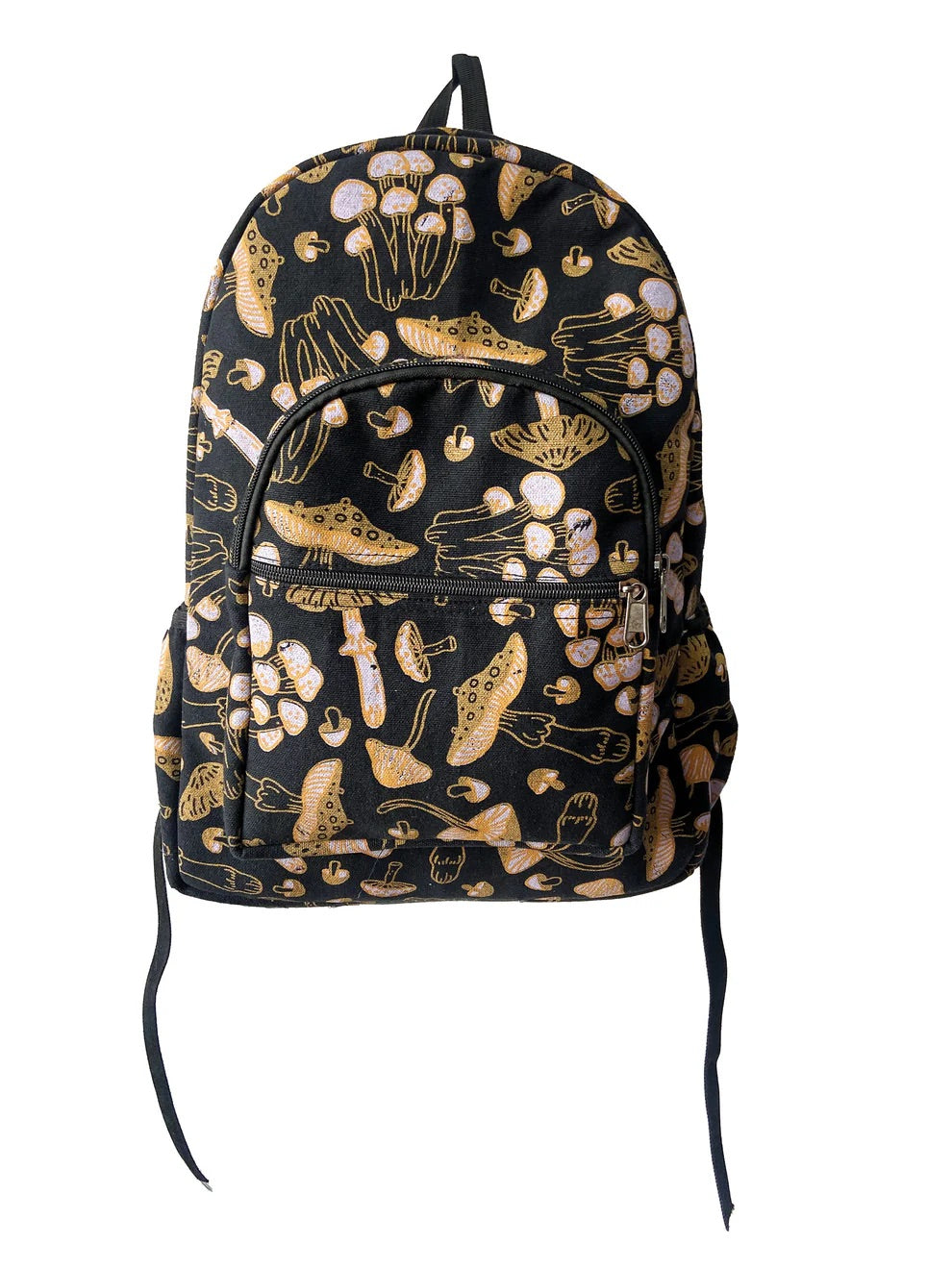 Cotton mushrooms print large 17" backpack