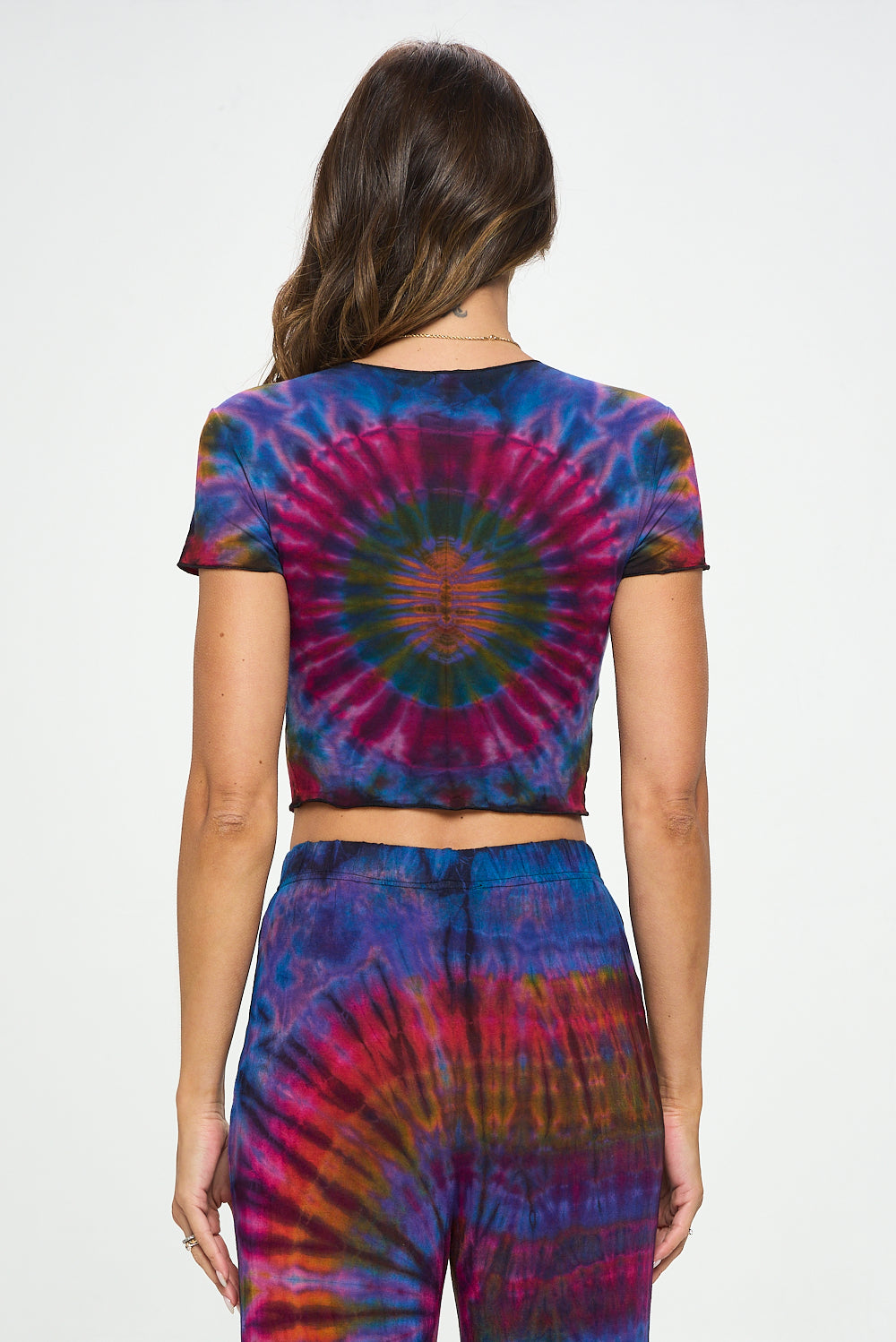 Tie dye crop top