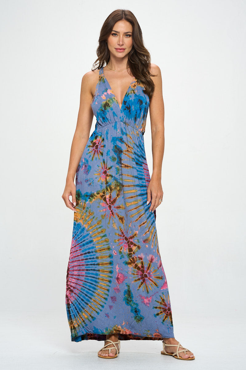 Tie dye Long Dress