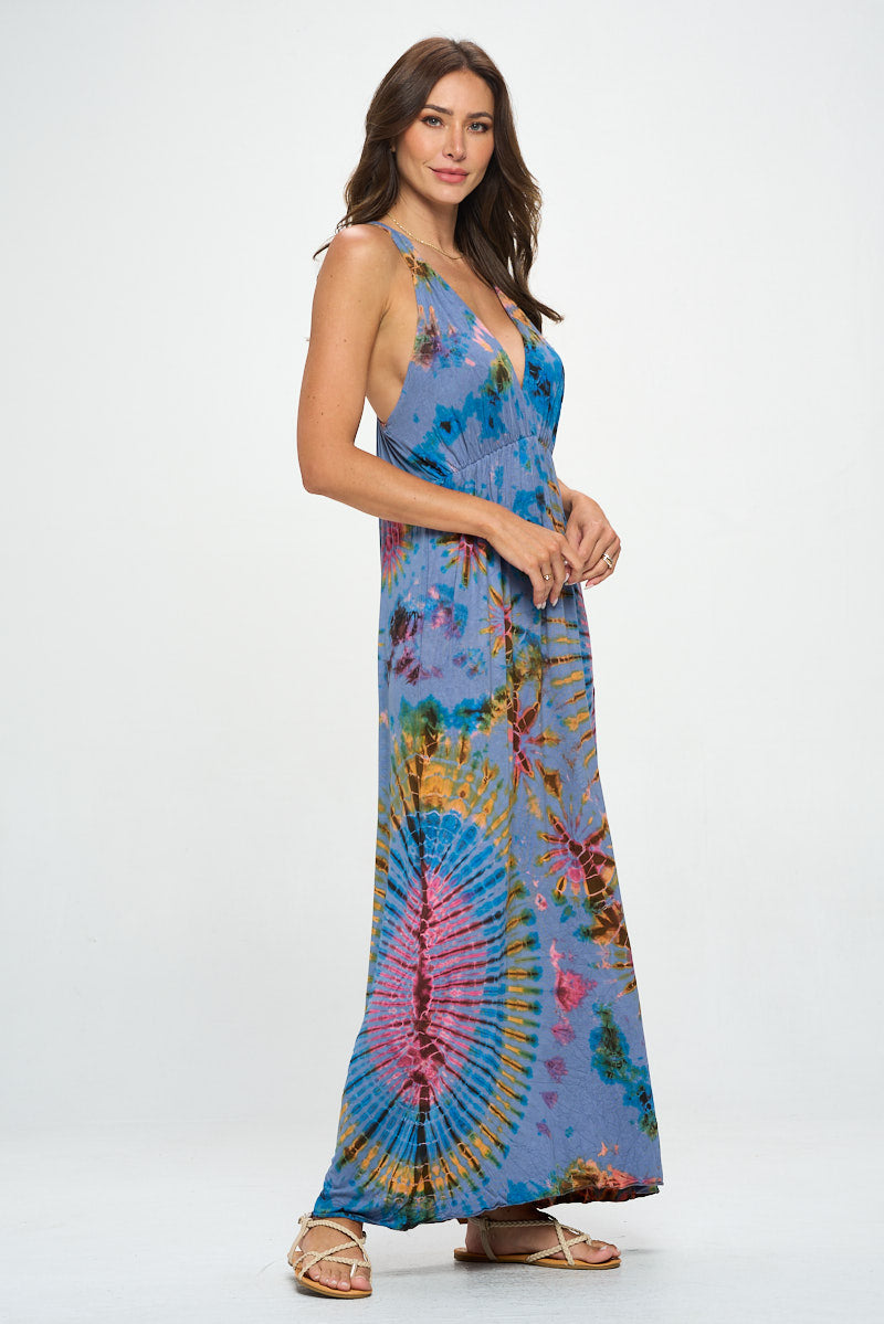 Tie dye Long Dress