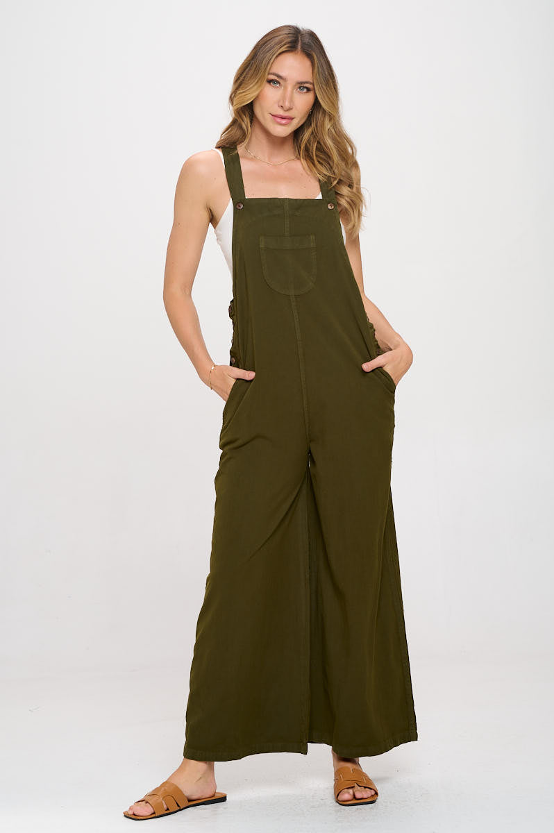 Wide leg jumpsuit