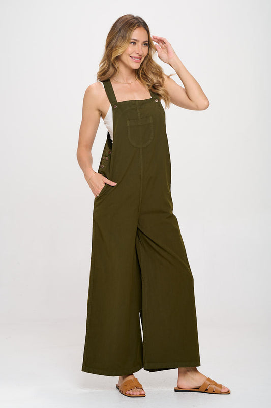 Wide leg jumpsuit