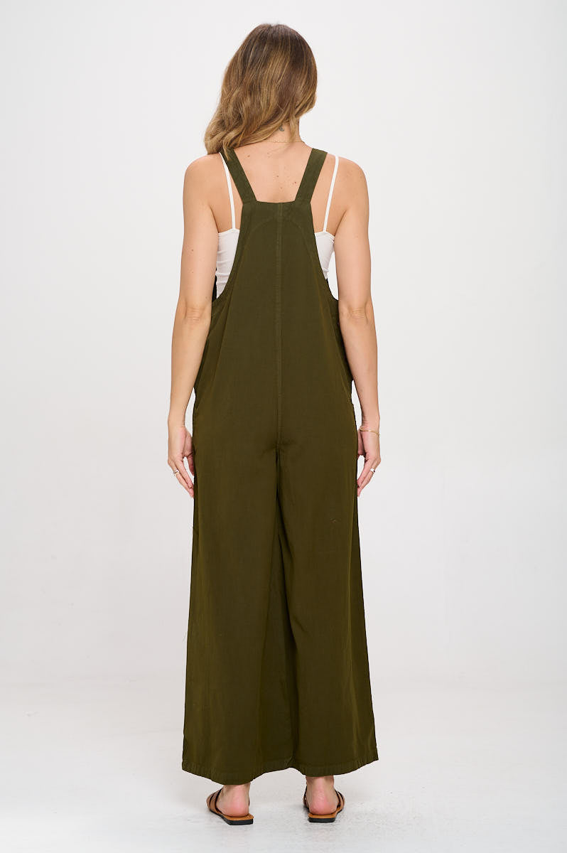 Wide leg jumpsuit