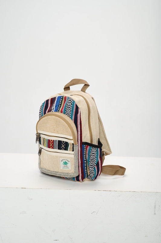 Small hemp backpack