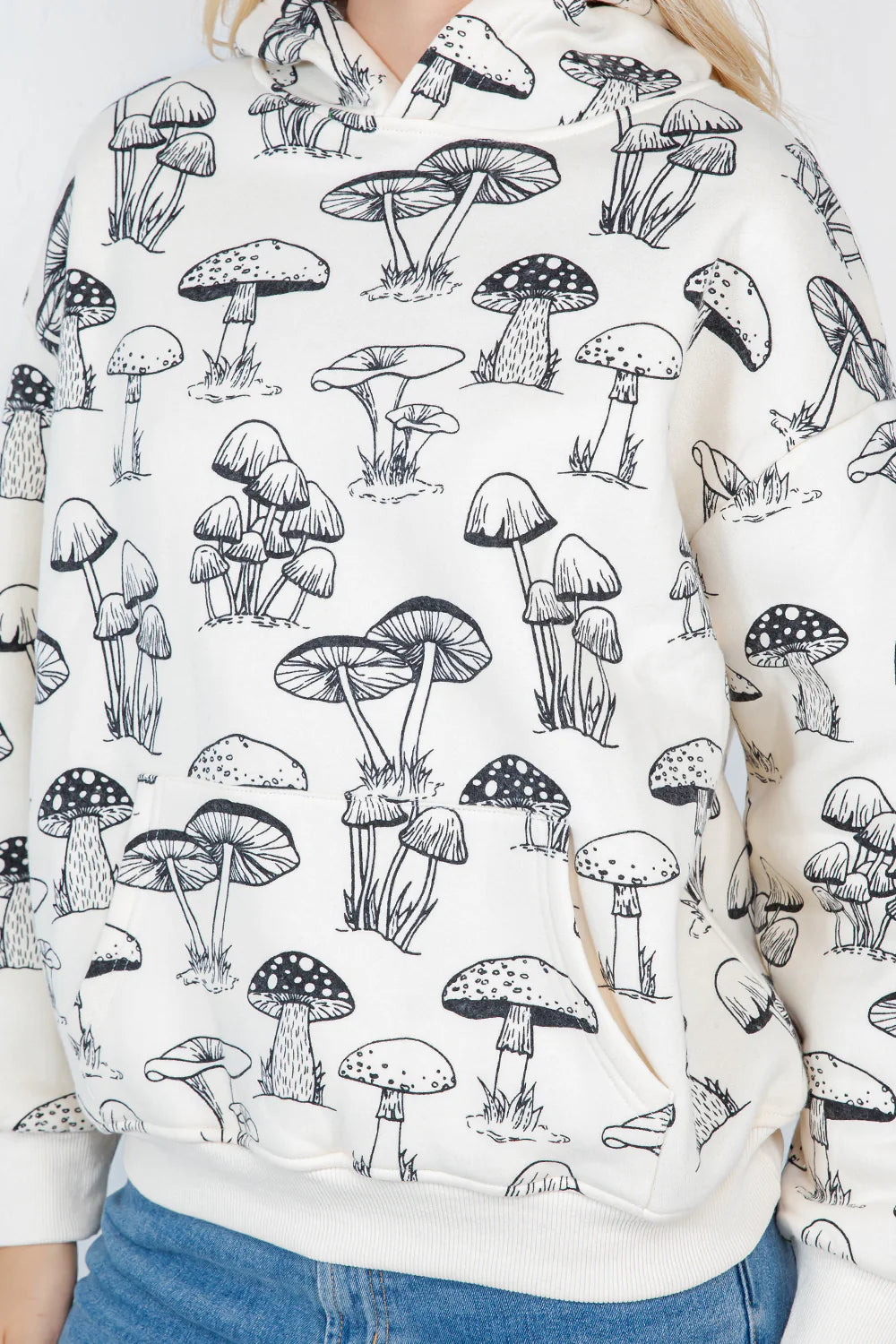 Mystic Mushroom Hoodie – Soft, Earthy Pullover for Woodland Adventures and Everyday ComforT