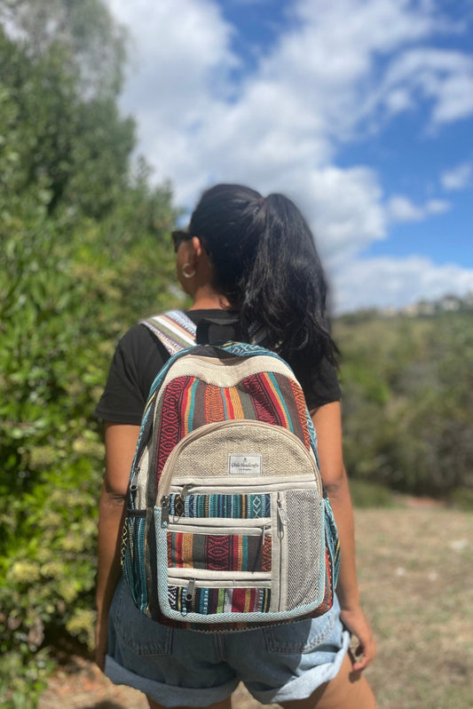 Large hemp  Backpack