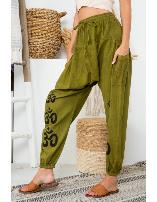 Om Natural cotton pant