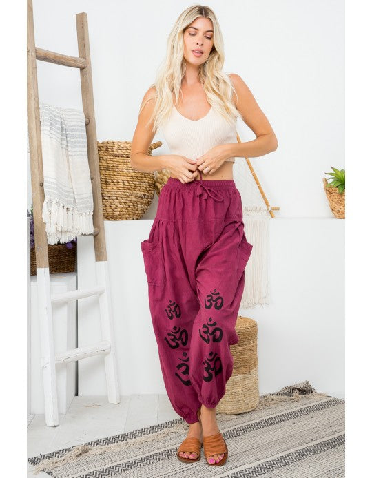 Om Natural cotton pant